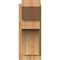 Ekena Millwork Westlake Slat Rough Sawn Outlooker, Western Red Cedar, 8"W x 16"D x 20"H OUT08X16X20WTL06RWR - alternate 4